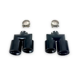 LandRover Defender Exhaust Tips - Black (2020 -)