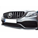 Mercedes AMG C63 Facelift (W205) - Front Grille Set - Black Finish (2019 - ) Omi Grille