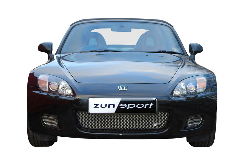 Honda S2000 Front Grille Set - Silver finish (1999 - 2003)
