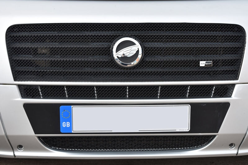 Fiat Ducato 3rd Gen - Front Grille Set - Silver Finish (2006 - 2013)