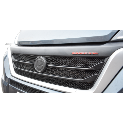 Fiat Ducato 2023 - Upper Grille Set - Black finish (2023 -)