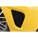 Fiat Abarth 595 Series 4 - Air Vent Grille Set - Black Finish (2016 - 2021) Omi Grille