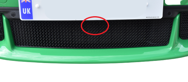 Porsche 992 Turbo S - Lower Grille with Front Driving Camera (2020 -)