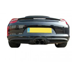 Porsche Cayman/Boxster 981 (All) - Rear Grille Set - Black finish (2012 to 2016)