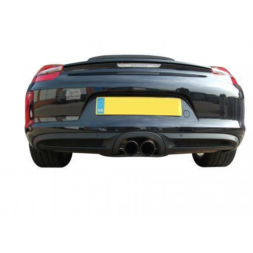 Porsche Cayman/Boxster 981 (All) - Rear Grille Set - Black finish (2012 to 2016)