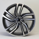 20x8.5" Labyrinth Style Alloy Wheels Gunmetal Machined