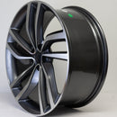 20x8.5" Labyrinth Style Alloy Wheels Gunmetal Machined