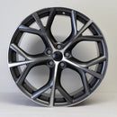 20x8.5" Storm Style Alloy Wheels Gunmetal Machined