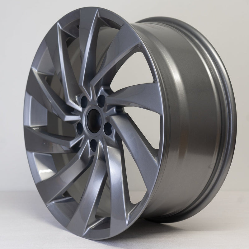 19x8" Sirocco Twist Style Alloy Wheels Gunmetal