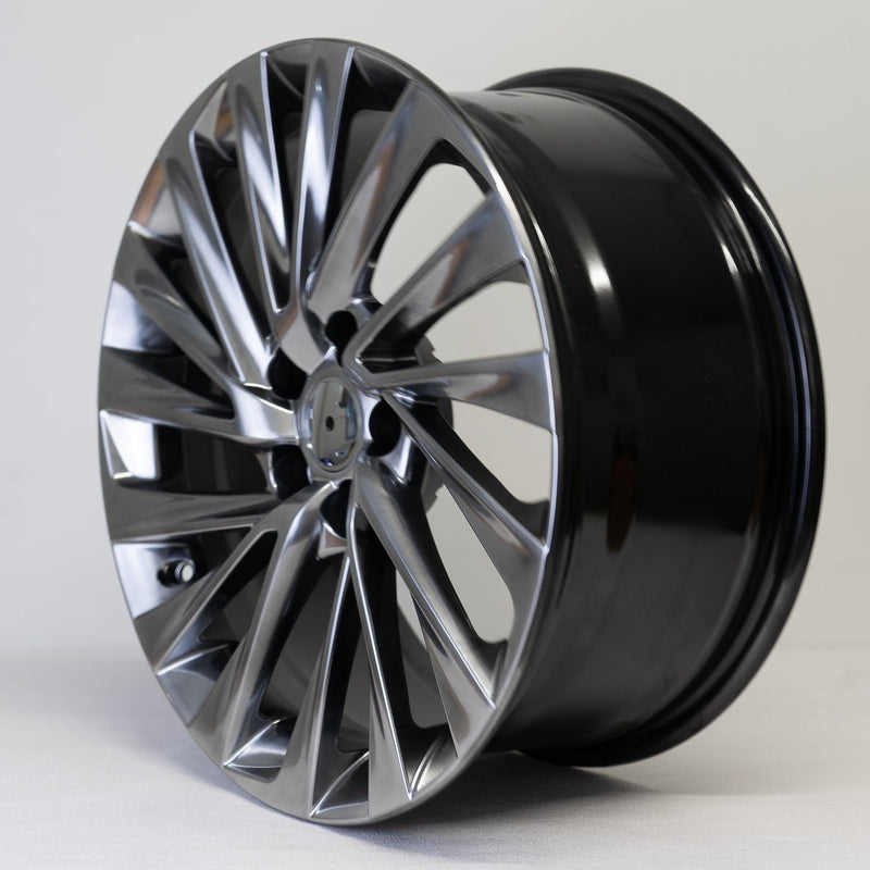 18x8" Twist Style Alloy Wheels Hyper Black