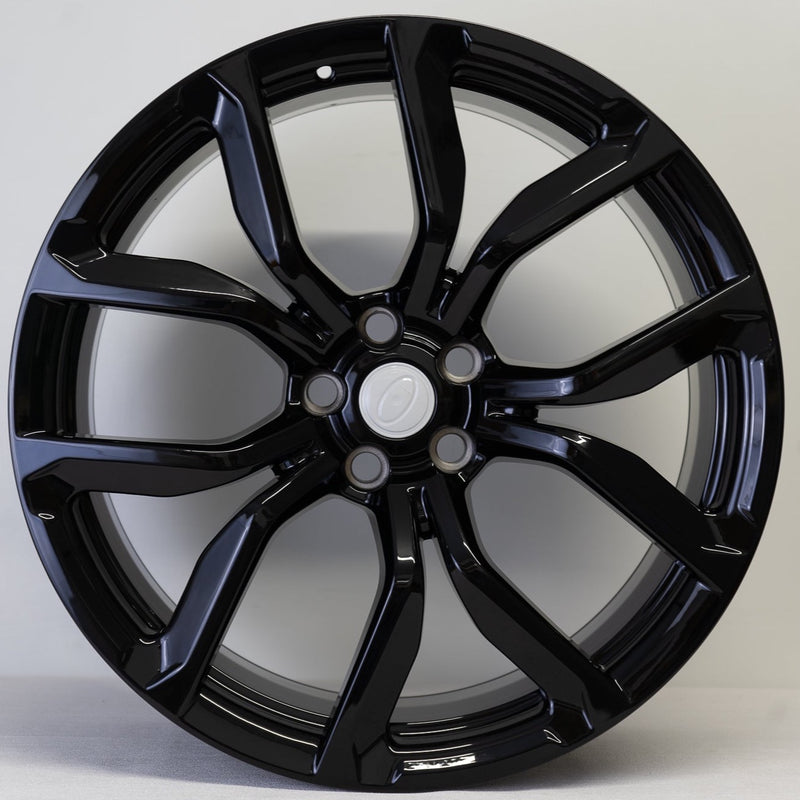 22x10" SVR Style Alloy Wheels Gloss Black