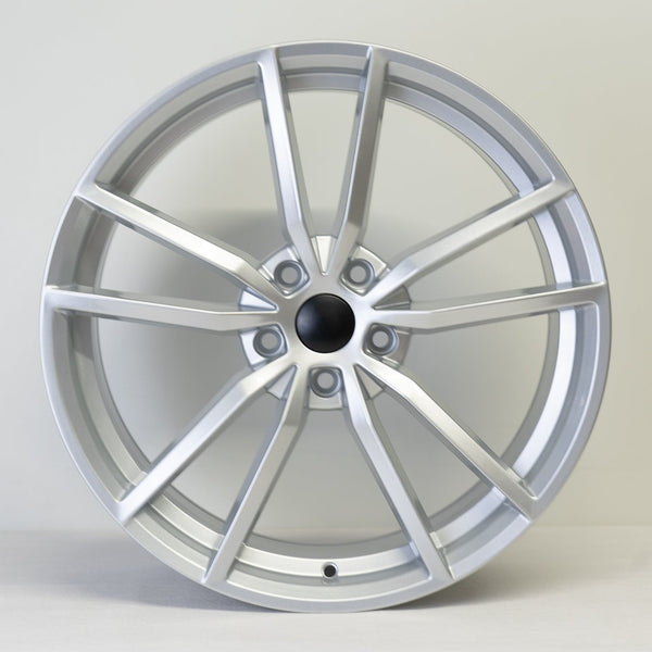 19x8" Pretoria Style Alloy Wheels Silver