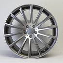20x8.5" AMG Turbine Style Alloy Wheels Gunmetal Machined