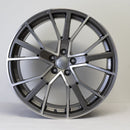 20X9" RS6 Performance Style Alloy Wheels Satin Graphite Machined
