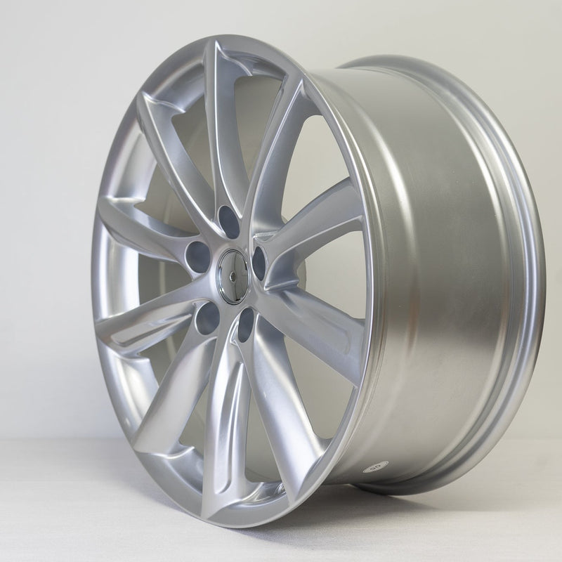 19x8.5" Model S Style Alloy Wheels Silver