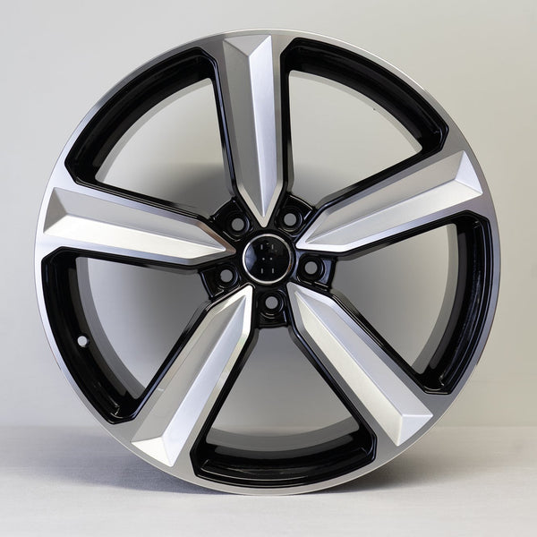 20X9" RS4 RS5 Style Alloy Wheels Black Machined