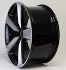 20X9" RS4 RS5 Style Alloy Wheels Black Machined
